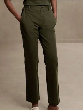 Banana Republic Olive Green Chinos Size 14 EUC!